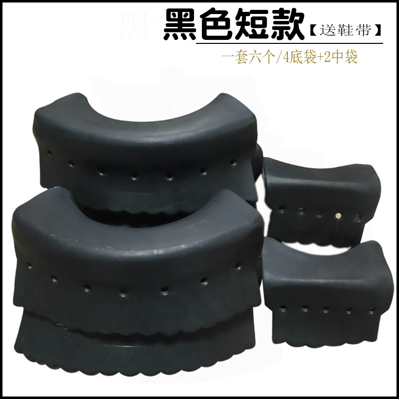 Black short shoelaces