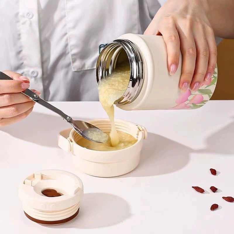 Capacious measuring cup stainless steel, thermal barrel, new collection