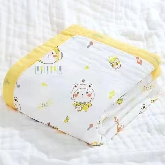 노란 음악 곰