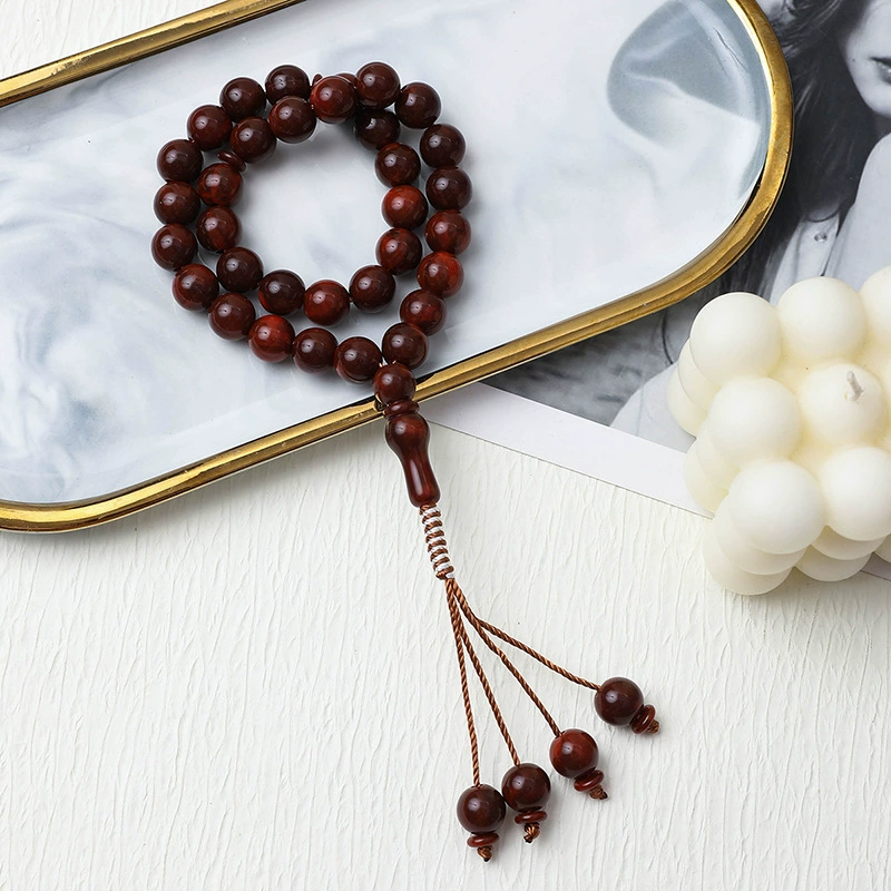 Розарий Тасбих браслеты с бусинами Tasbih 33 бусины для мужчин и женщин, носимый браслет тасбих