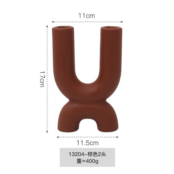 European simple creative ceramic candle holder Nordic home dining…
