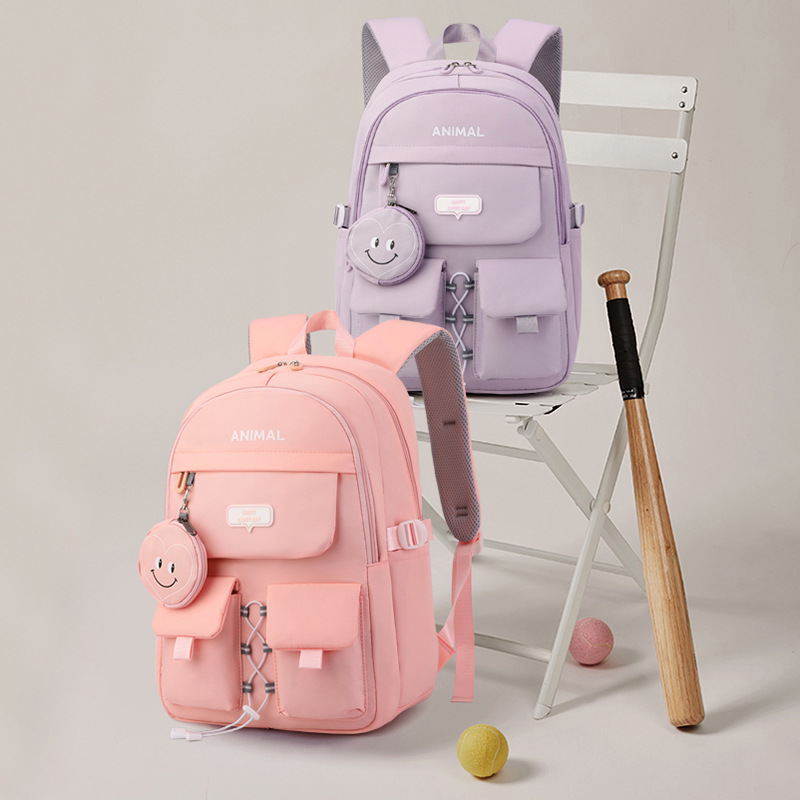 2023 nuevo estudiante de secundaria schoolbag estudiante de secundaria INS de alta calidad chica estilo universitario mochila transfronteriza