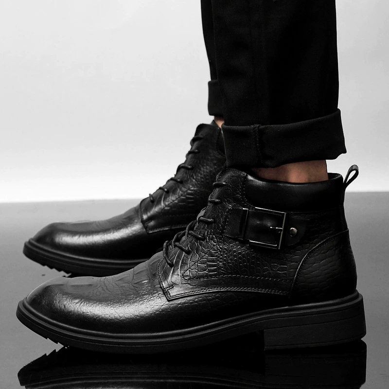 Martens, демисезонные кожаные ботинки, коровья кожа