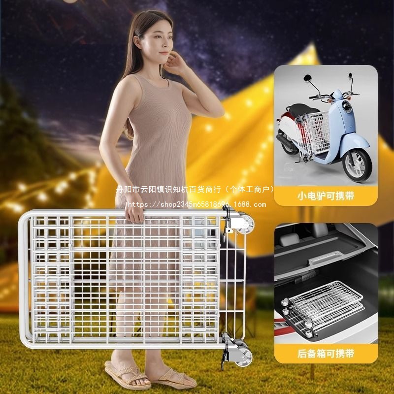 摆摊折叠小推车车摆地摊架子花车夜市摆摊桌货架一秒收摊厂家批发