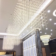 满天星吊灯光立方酒店大堂大型工程售楼部沙盘灯别墅灯具生产厂家