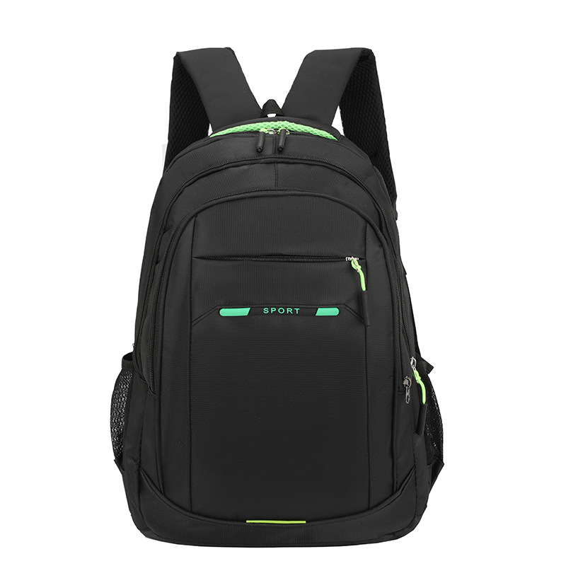 Cross-border men's backpack, large-capacity computer bag, business casual travel backpack, lightweight trendy high school student schoolbag