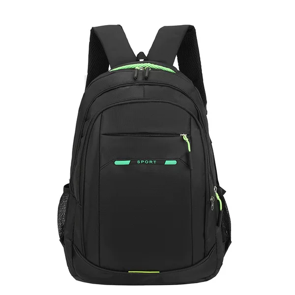Cross-border men's backpack, large-capacity computer bag, business casual travel backpack, lightweight trendy high school student schoolbag