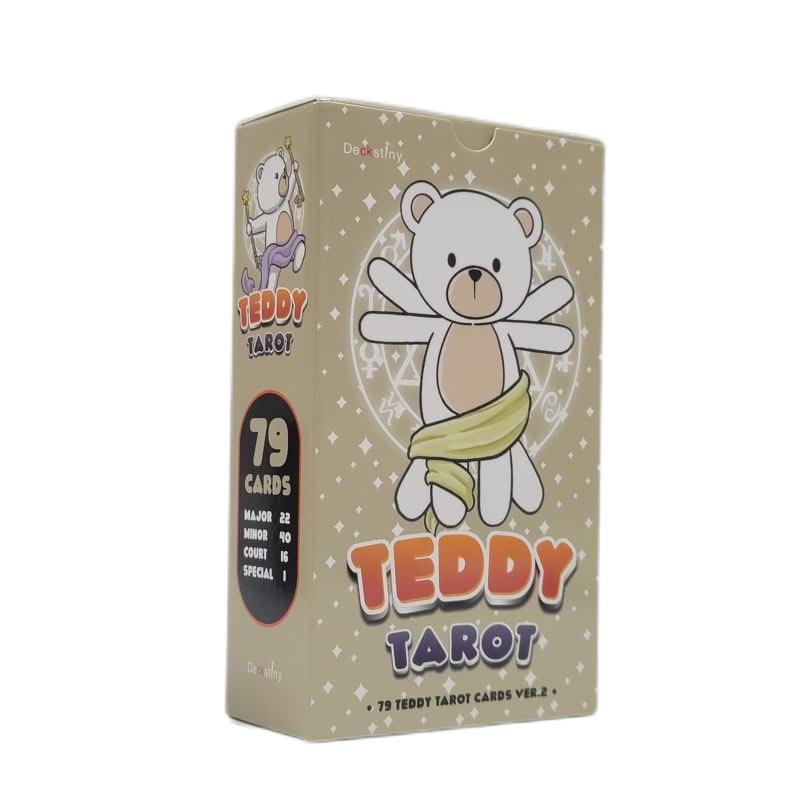 Teddy Bear Tarot Oracle Cards Party Board Game Deck_voghion.com