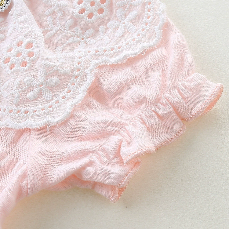 idea Summer bodysuit girl's for new born, summer clothing, with short sleeve