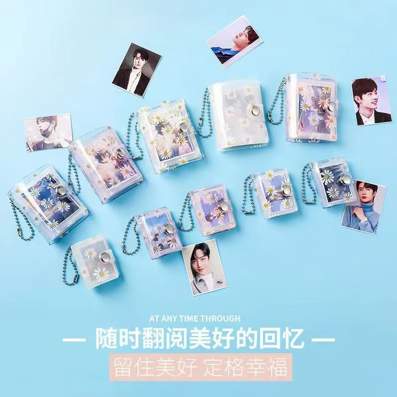 高颜值1寸2寸菊花迷你相册高级拍立得迷你小相册大头贴潮流小相册