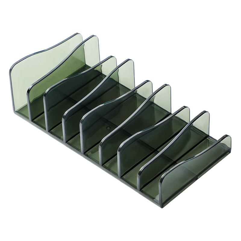 Tocador cosméticos creativo estante de almacenamiento de escritorio cajón separado maquillaje transparente sombra de ojos caja de almacenamiento