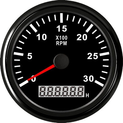 the speed sensor pulse signal, tachometer