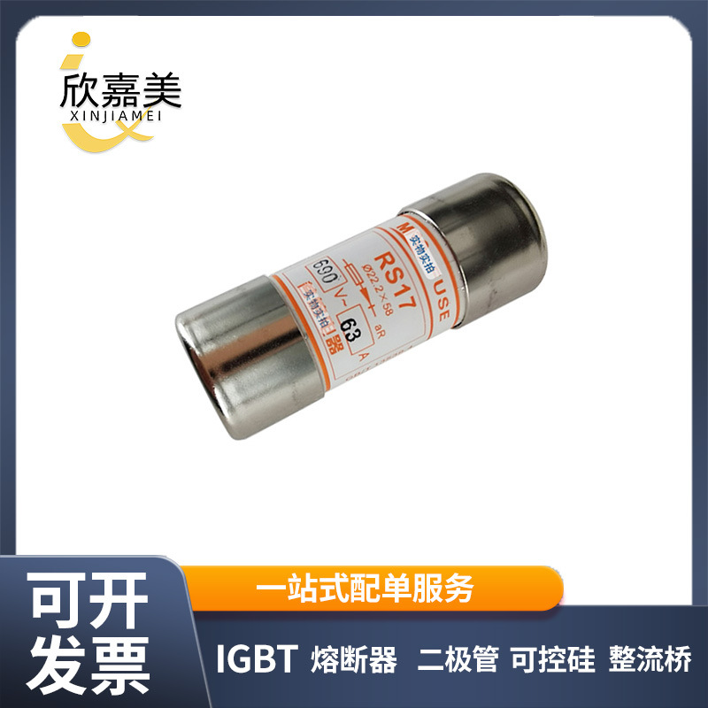 RS17 63A RS31  80A 快速熔断器 保险管丝 22*58快熔690V 全新