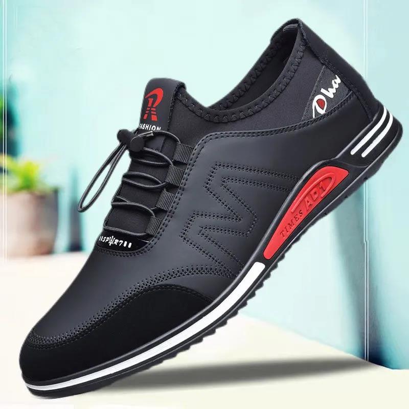 2021 nuevos zapatos de cuero de los hombres zapatos casuales de fondo suave zapatos juveniles de los hombres zapatos de cuero de negocios coreanos zapatos de los hombres zapatos deportivos hombres