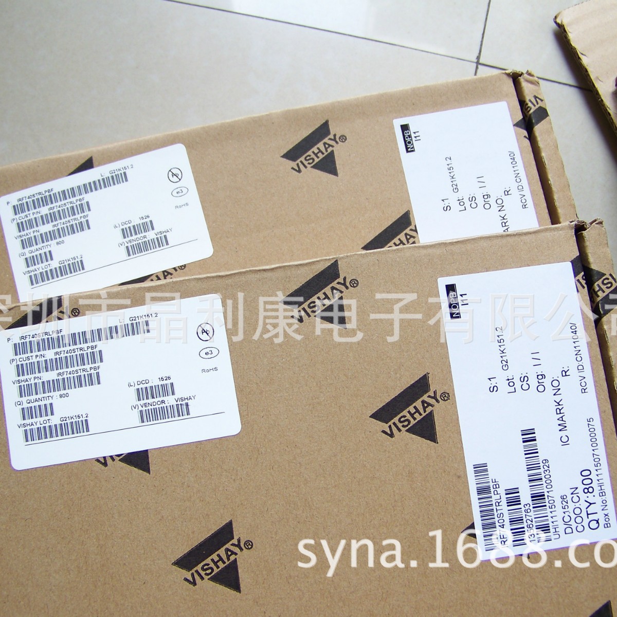 VISHAY全新原装IRF740STRLPBF 场效应管IRF740S MOS管