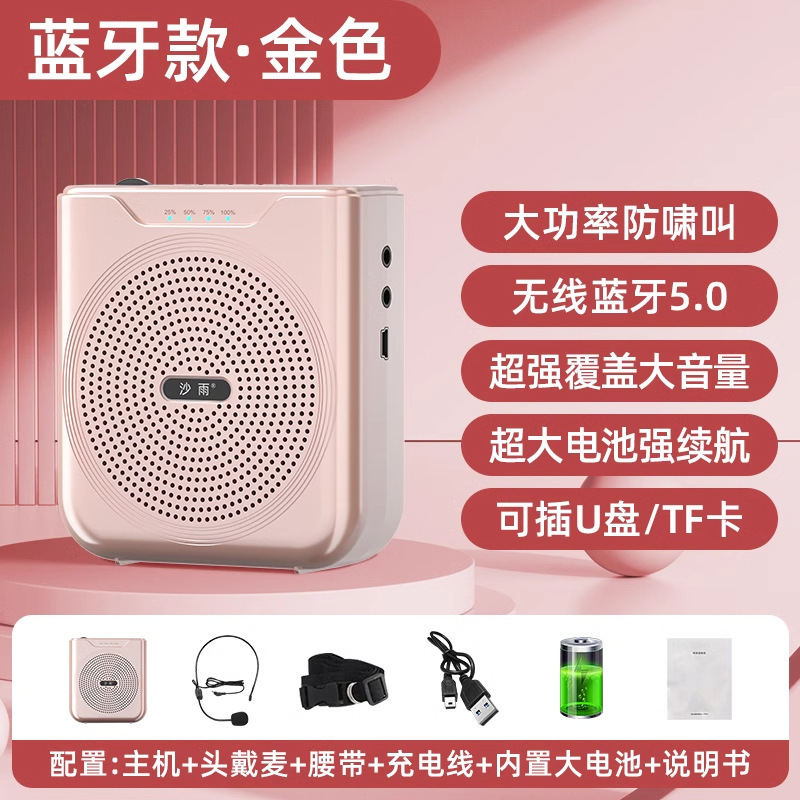Little Bee アンプ 教師用マイク ポータブル Bluetooth ガイドプロモーション露店 大音量|undefined