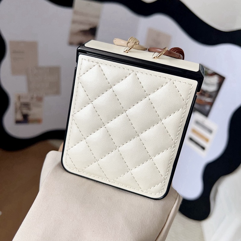 Capa para samsung galaxy z flip 6 5 almofada ar diamante_voghion.com