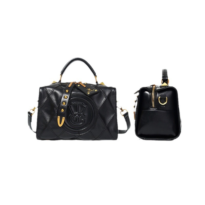 Handbag 2024 new light luxury solid color fashionable commuting large capacity versatile crossbody shoulder bag, very suitable for shopping and dating_voghion.com
