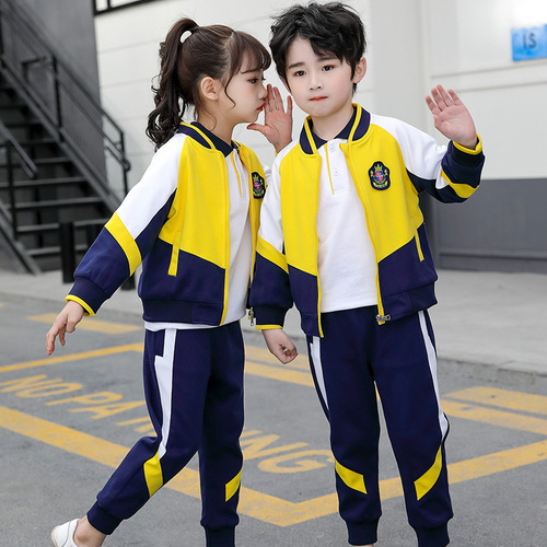Class uniform graduation season kindergarten autumn school uniform spring and autumn set class uniform set primary school students spring learning
