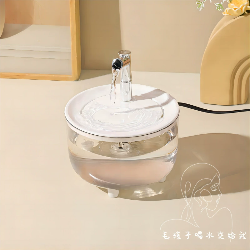 Фабрика питьевой воды для домашних животных автоматическая циркуляция фильтрации кошачьей воды дозатор воды умный питатель для домашних животных проточной воды котенок