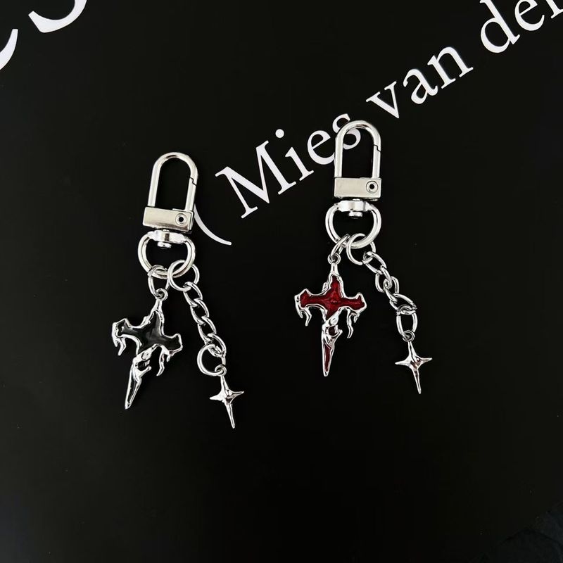 Original Ins Style Melted Drop Cross Keychain Y2K Pendant Sexy Trendy Female Headphone Shell Niche Bag Pendant Original Ins Style Melted Drop Cross Keychain Y2K Pendant Sexy Trendy Female Headphone Shell Niche Bag Pendant