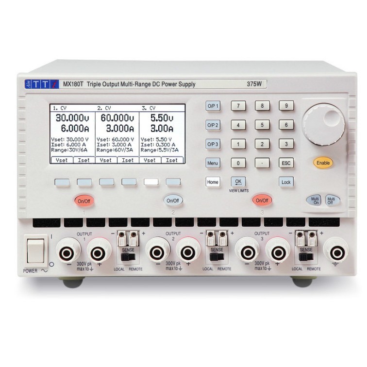 英国AIM-TTI MX180T   三路可编程台式电源 原厂出货MX1810TP