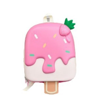 Mochila de moda ultraligera para niños, jardín de infantes, mochila escolar para niños, princesa de helado, bolso ligero para salir.