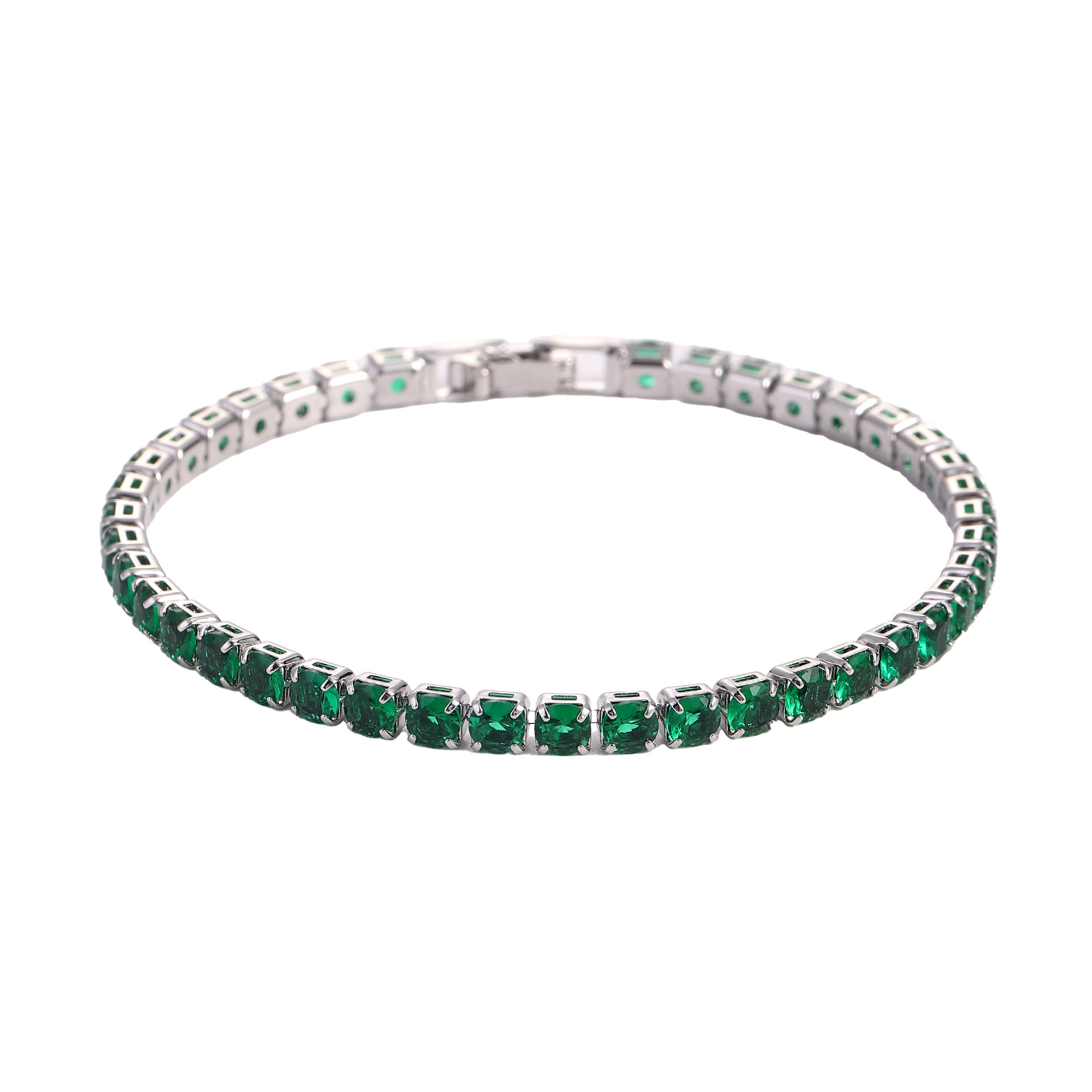 Cavigliera uomo in zircone bracciale hip hop gioiello tendenza_voghion.com