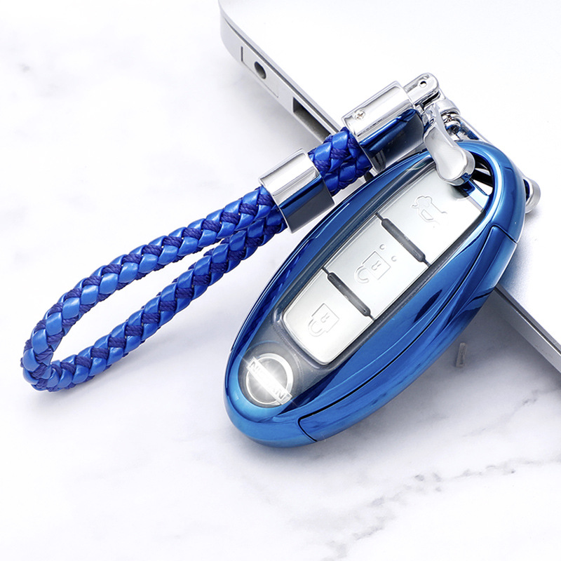 En stock caja de la llave del coche de Ventas Directas adecuado para Nissan nuevo Xuanyi Qashqai Qijun Teana caja de la llave del coche Shell hebilla