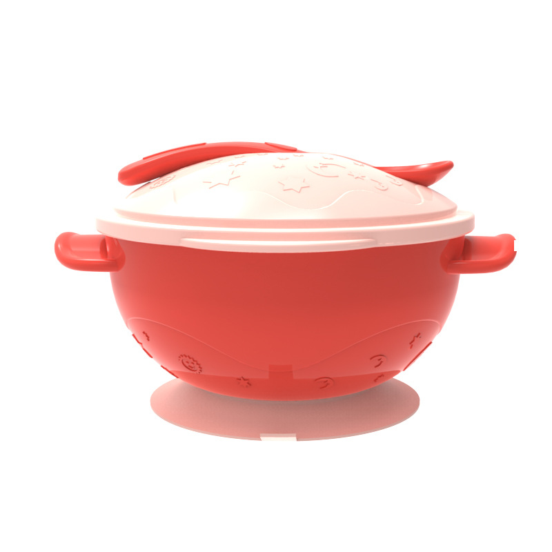 儿童碗批发 宝宝辅食碗母婴幼儿耐摔吸盘餐碗勺套装OME定制礼赠品