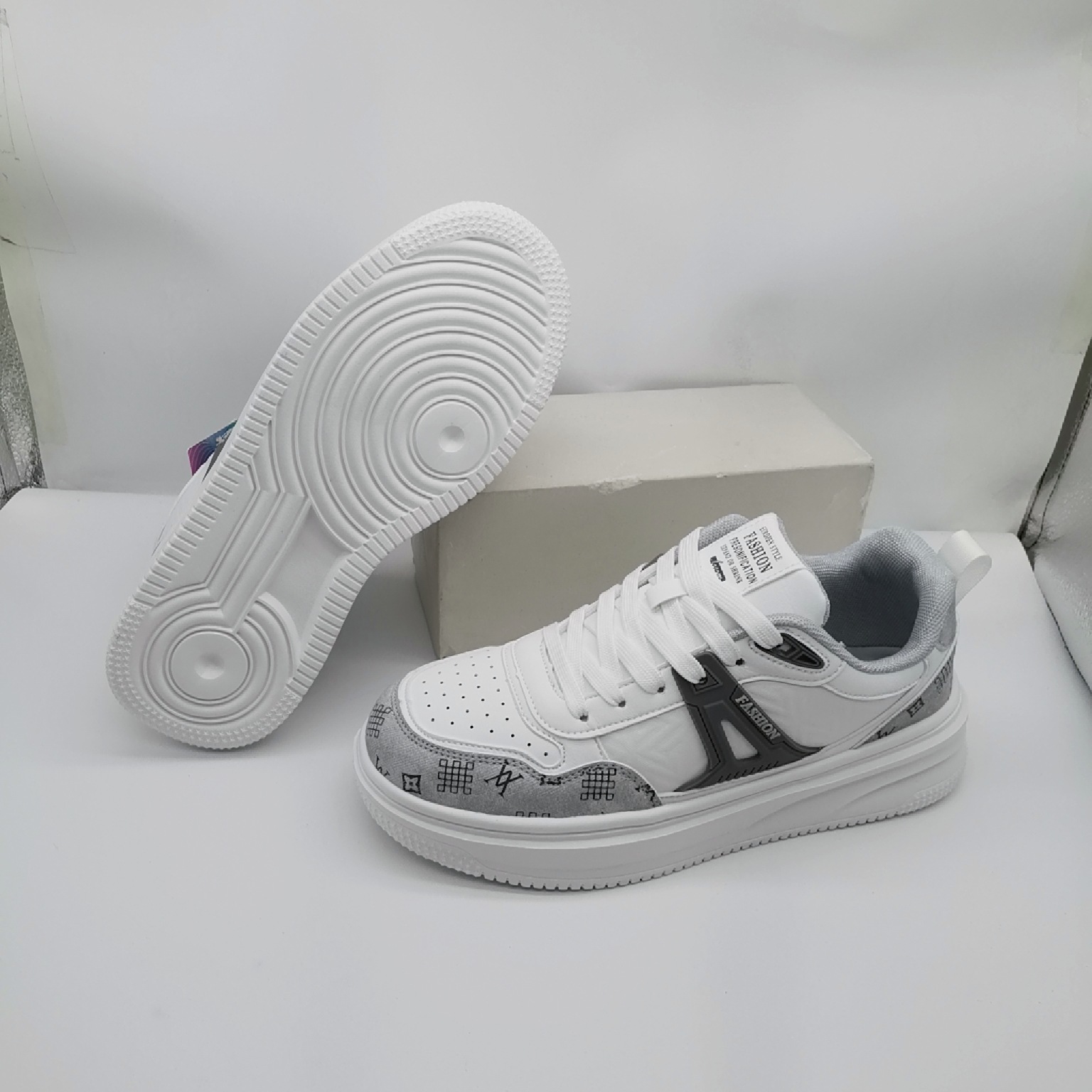 40-44 Tamaño Fujian zapatos de cuero para hombres zapatos de moda zapatos de skate casuales casuales transpirables versátiles Agam Young