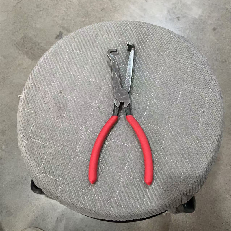 Чистая красная ручка 8 -дюймового перелома (1)