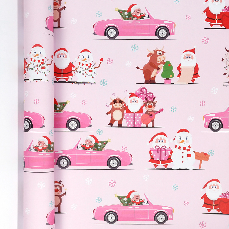 Amazon ロールクリスマス包装紙大型クラフト紙クリスマスツリー DIY 手作り紙ホリデーギフト紙|undefined