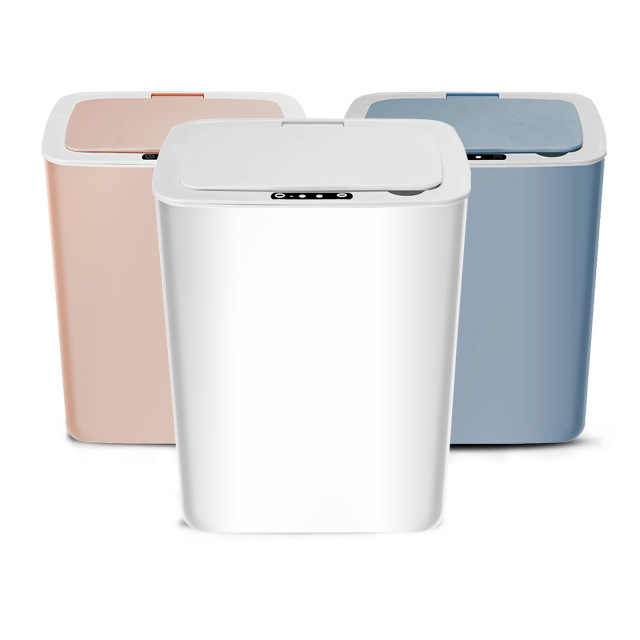Smart trash can household living room bathroom automatic induction trash can kitchen supplies garbage processor