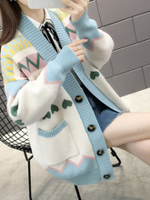 秋冬女开衫加厚毛衣女秋装2025年新款网红洋气针织外套女春秋上衣