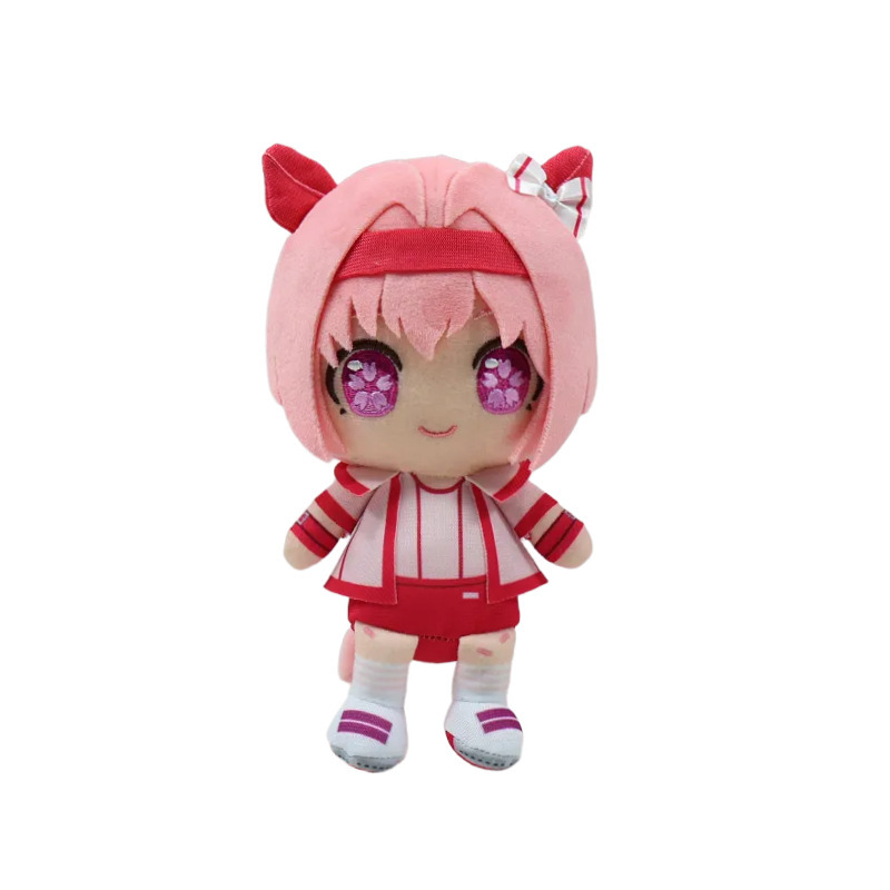 跨境新款agnes tachyon plush 赛马娘毛绒玩具公仔玩偶|undefined