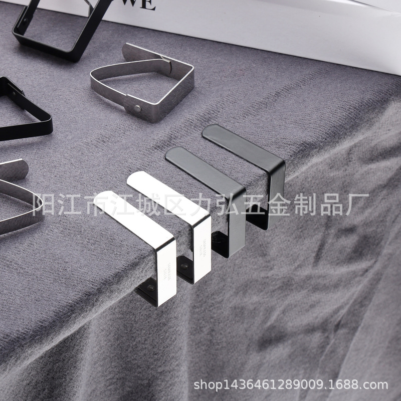 Extra Large Thickened Stainless Steel Tablecloth Clip Tablecloth Fixing Clip Outdoor Picnic Tablecloth Windproof Clip