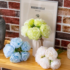 Manufacturer's home decoration five-headed peony bouquet INS style artificial flowers cross-border wedding wholesale MW47233