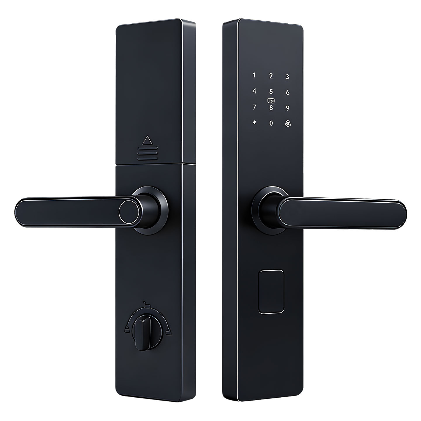 Bloqueo Bluetooth bloqueo electrónico huella digital contraseña cerradura doméstica semiautomática vivienda cerradura de puerta inteligente puerta doméstica