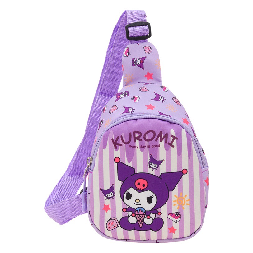 Children's Bags Cross-Border Trendy Chest Bag New Korean Style Summer Girls' Coin Purse Single Shoulder Boys' Crossbody Bag Casual