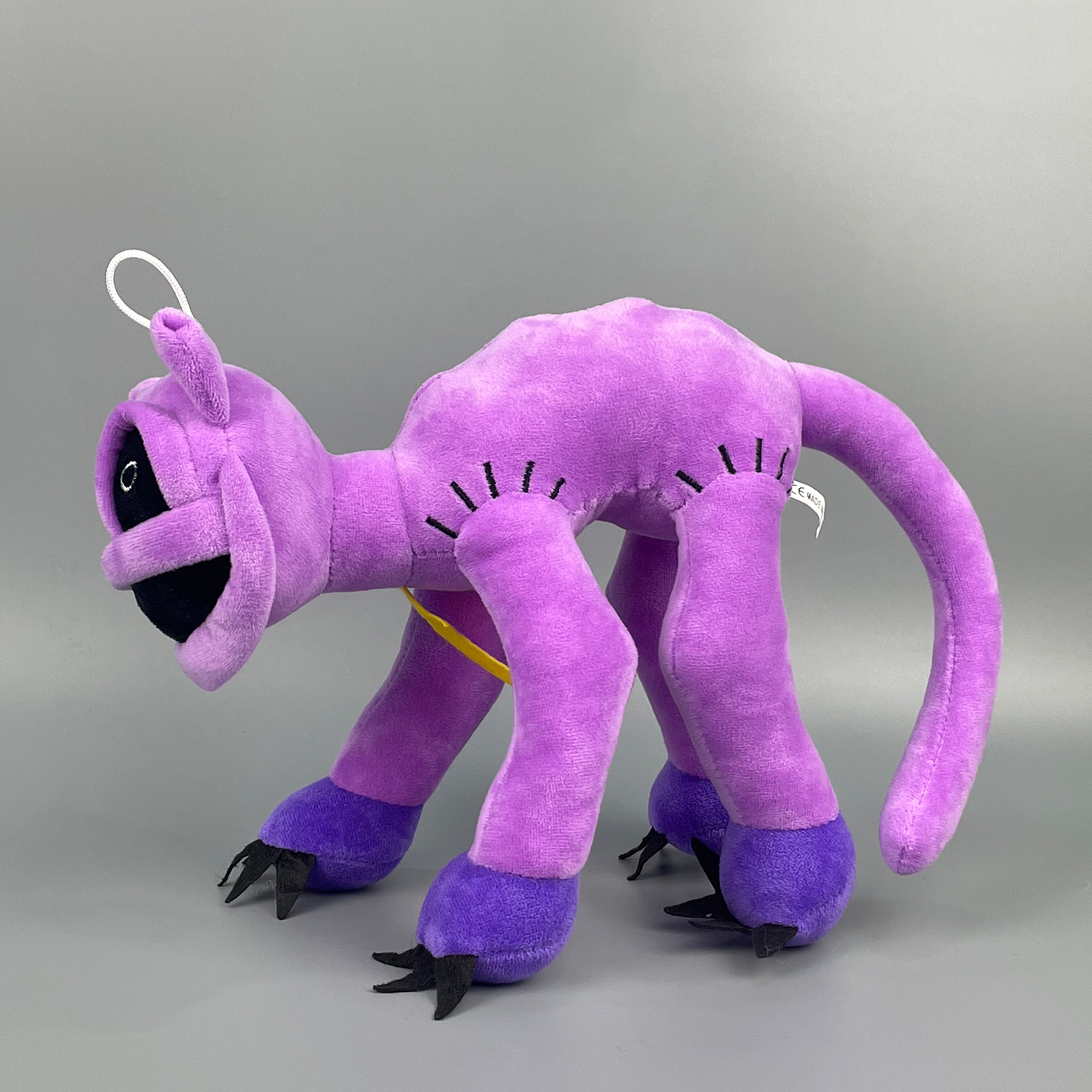 Bobby poppy playtime mutant purple cat smiling critters doll plush toy spot