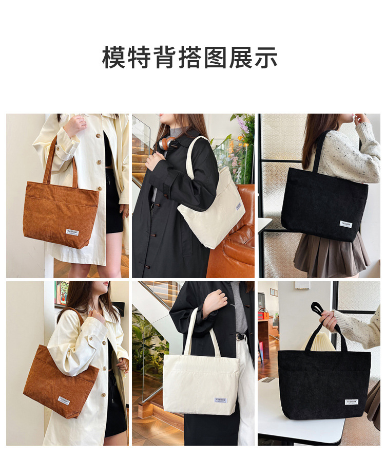 The fashionable and retro bucket bag for women, the new large-capacity versatile crossbody bag for women, and the trendy and elegant tote bag for women are selling well Item Picture