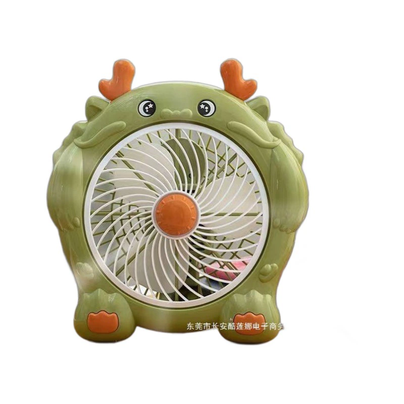 Cartoon table cute air fan for elementary school students