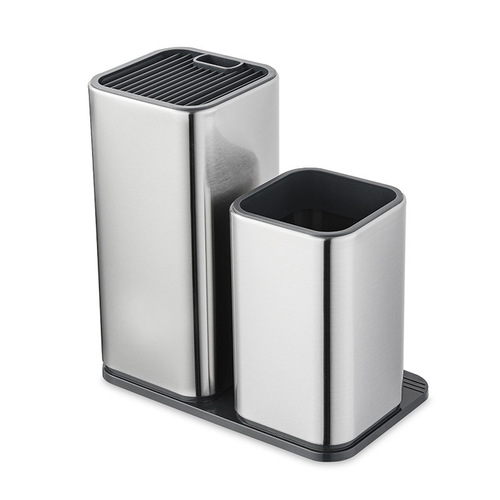 Creative stainless steel knife holder stainless steel knife holder storage rack kitchen supplies storage rack freely insert storage box