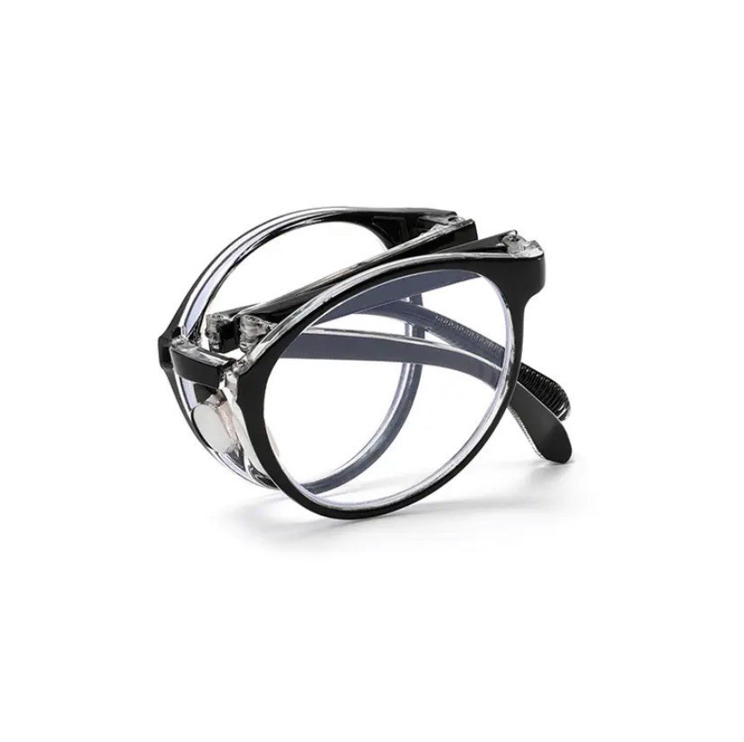 Gafas de lectura anti-luz azul plegables de moda de estilo occidental HD moda lectura de damas gafas de lectura elípticas portátiles exquisitas