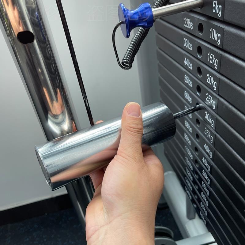 龙门架增重插销换架架加重外挂加片器配重健身器材配件铃片架辅助