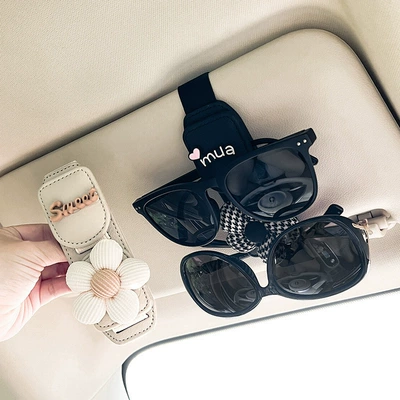 Car Glasses Clip/Bill Clip, Cute Cartoon Car Sun