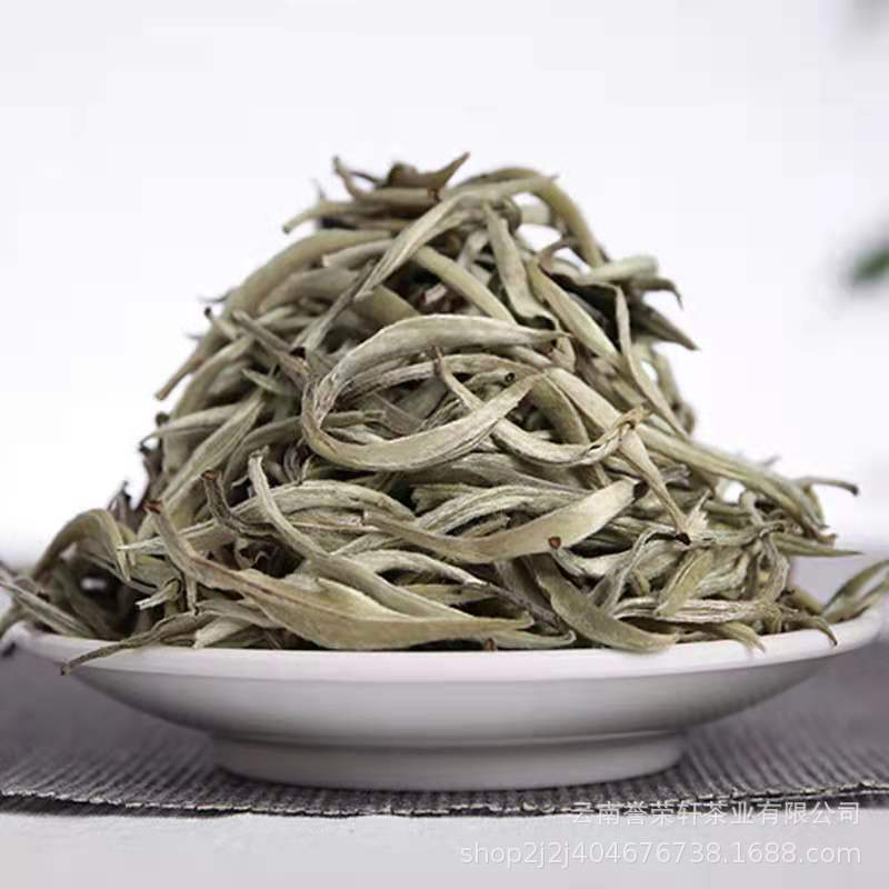 云南白茶 2025年 大白毫 月光白大芽 白毫银针 单芽 厂家现货批发