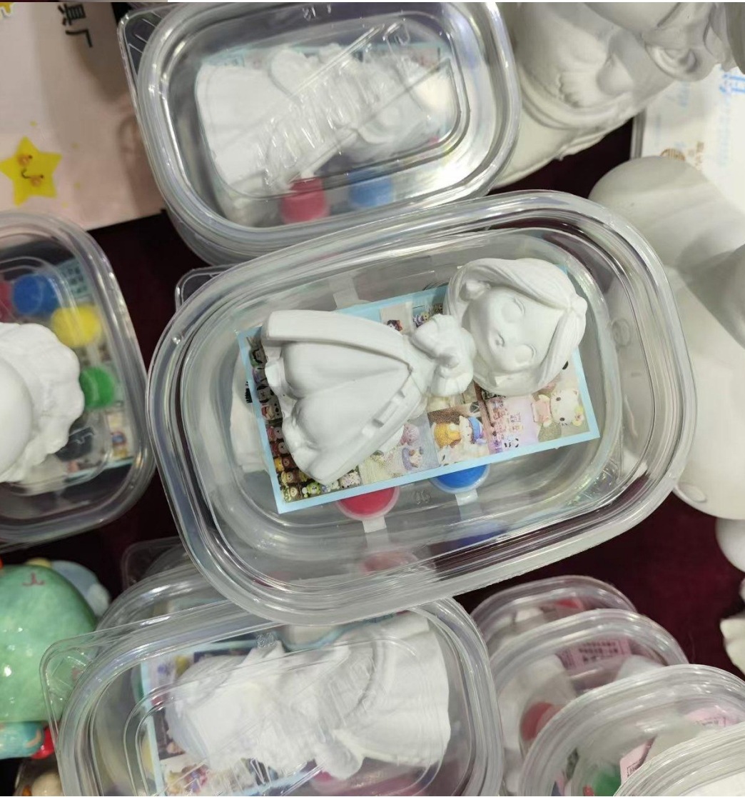 Muñecos de Yeso para Pintar Mini, de Yeso, Desarrollo Intelectual, para Niños