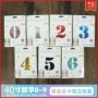 独立派对数字生日气球